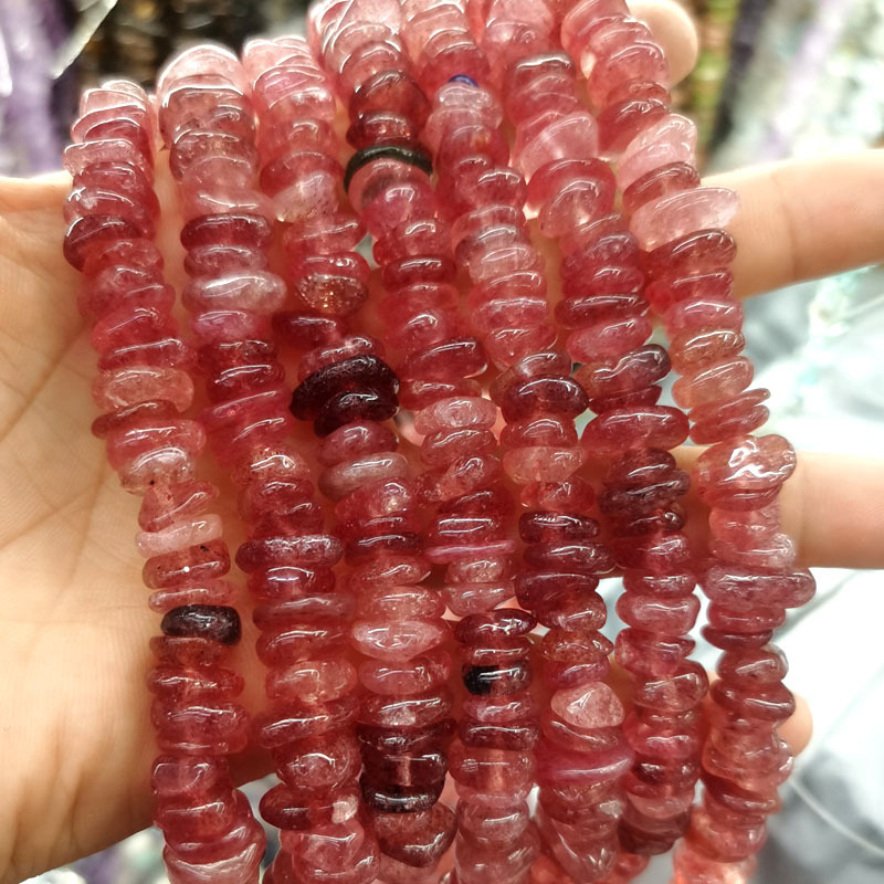 Strawberry Crystal 4*10mm