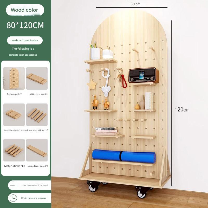 Wood grain color 80*120 [mobile stand model]
