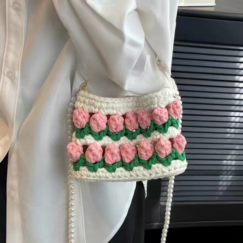 Rice White Grass Green Peach Powder