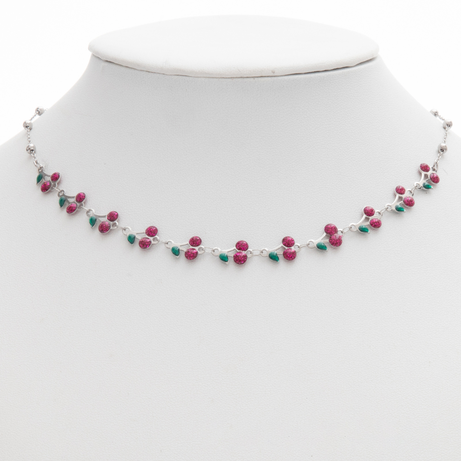 Steel-rose red 40+5cm