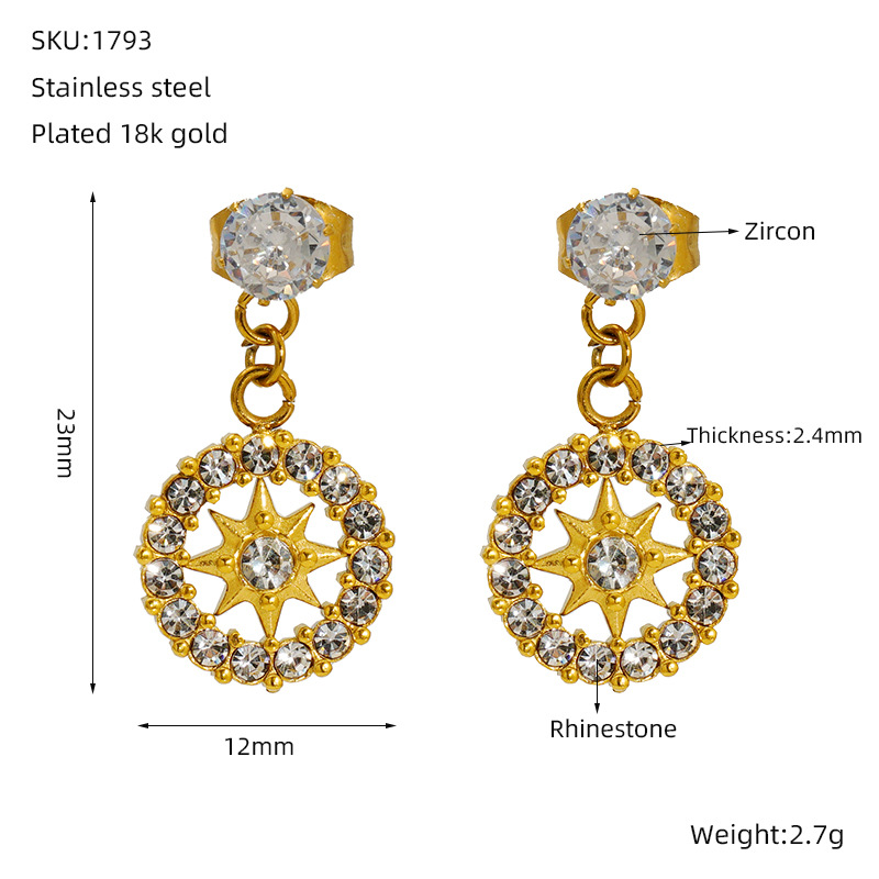 1:Eight pointed star