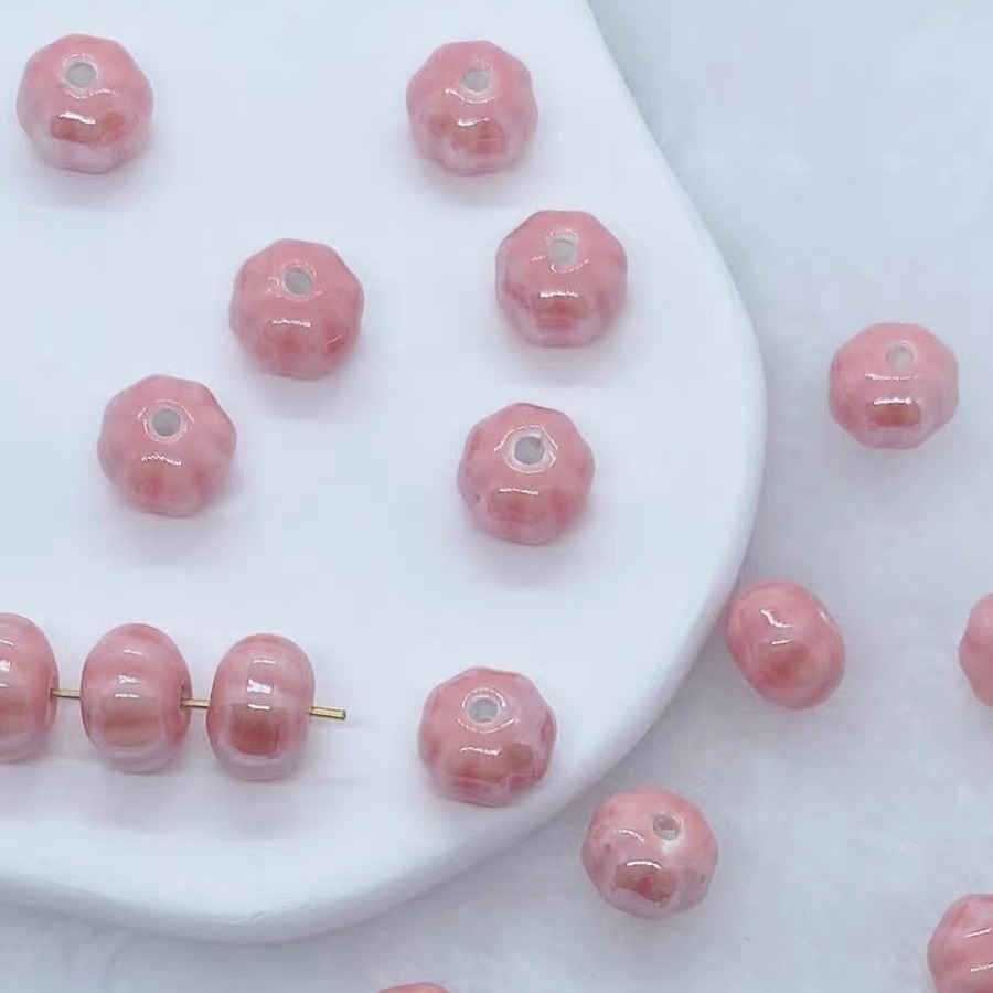 Pumpkin beads [pink]]