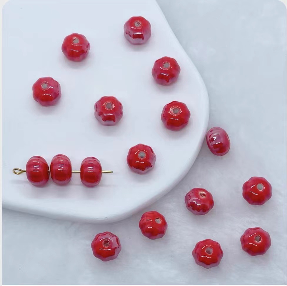 Pumpkin beads [red]]