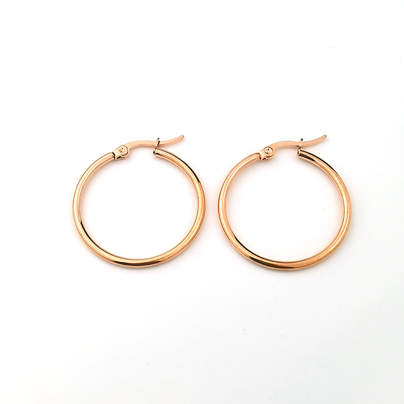 Rose gold wire diameter 2.0*width 15mm