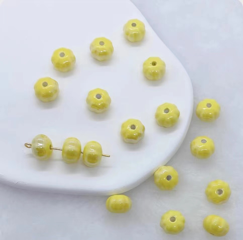 1:Pumpkin beads [yellow]]