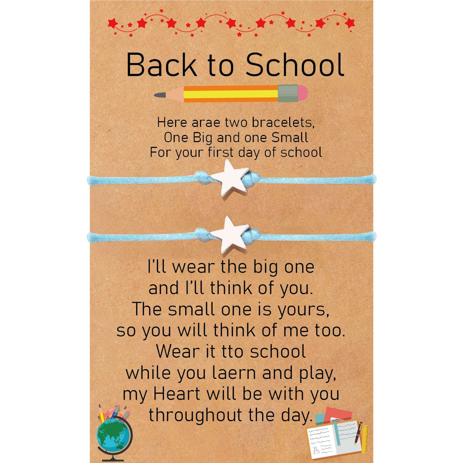 4:Blue Star suit School Card