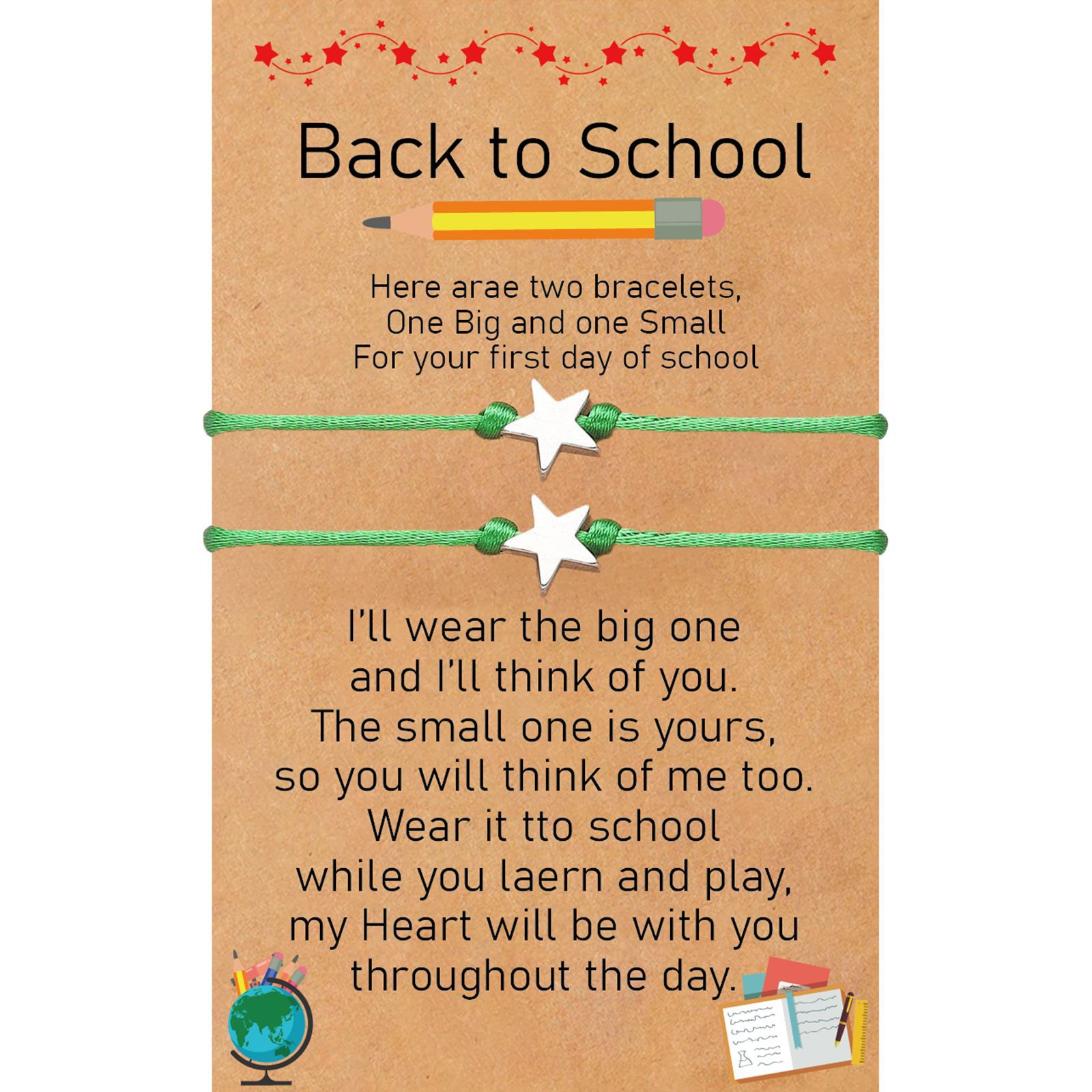 7:Green Star suit School Card