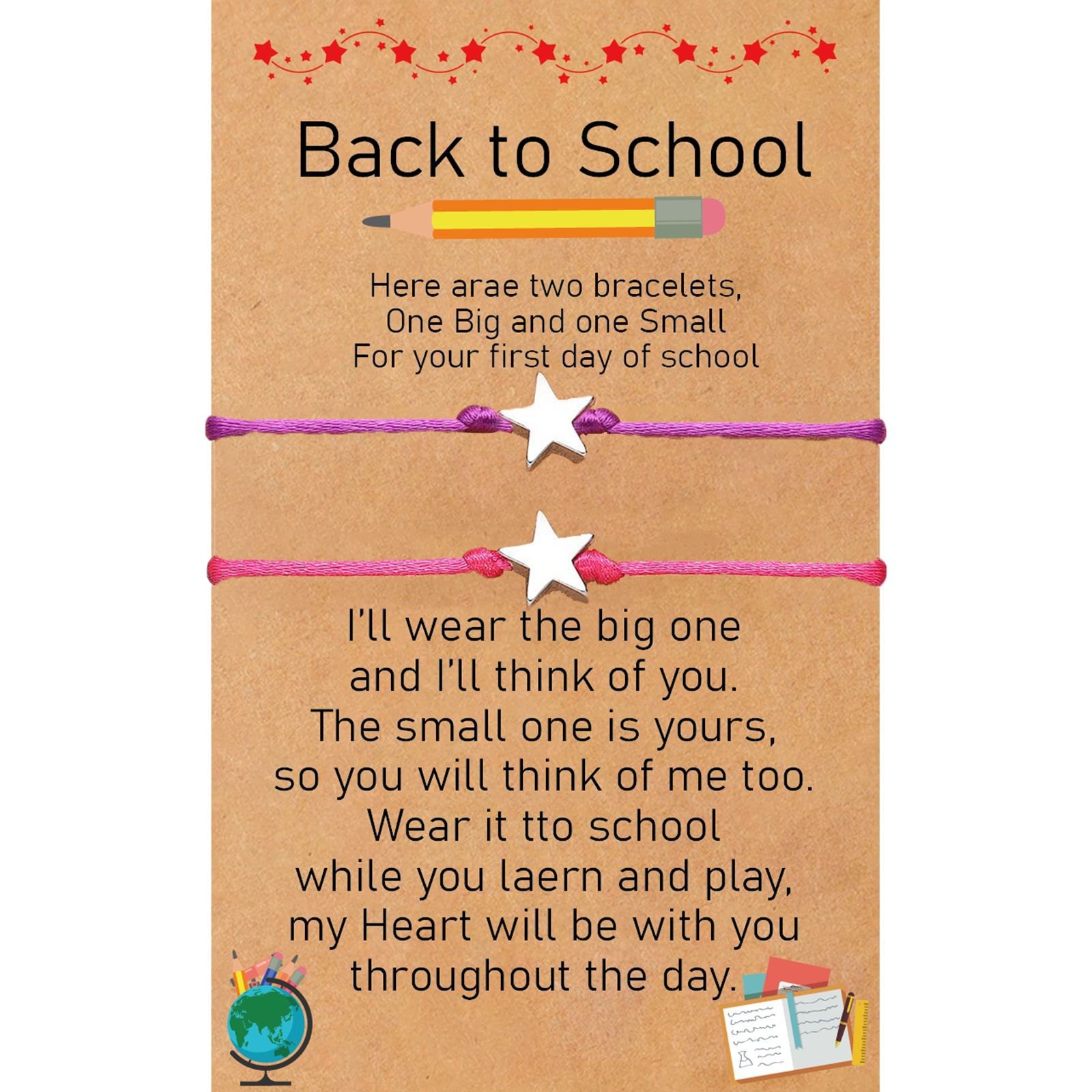 11:Purple Rose Red Star suit School Card