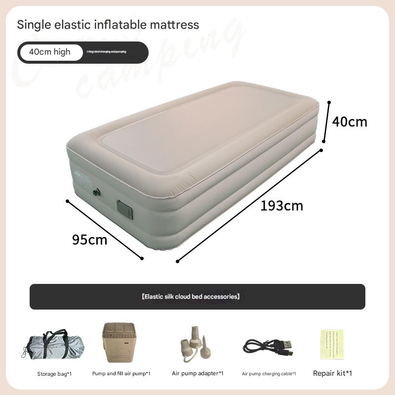 193*95*40cm with air pump