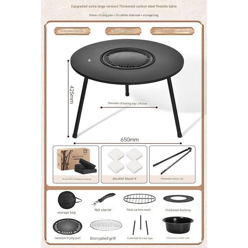 [extra large] the stove   8-piece set   frying pan   5kg carbon   bag