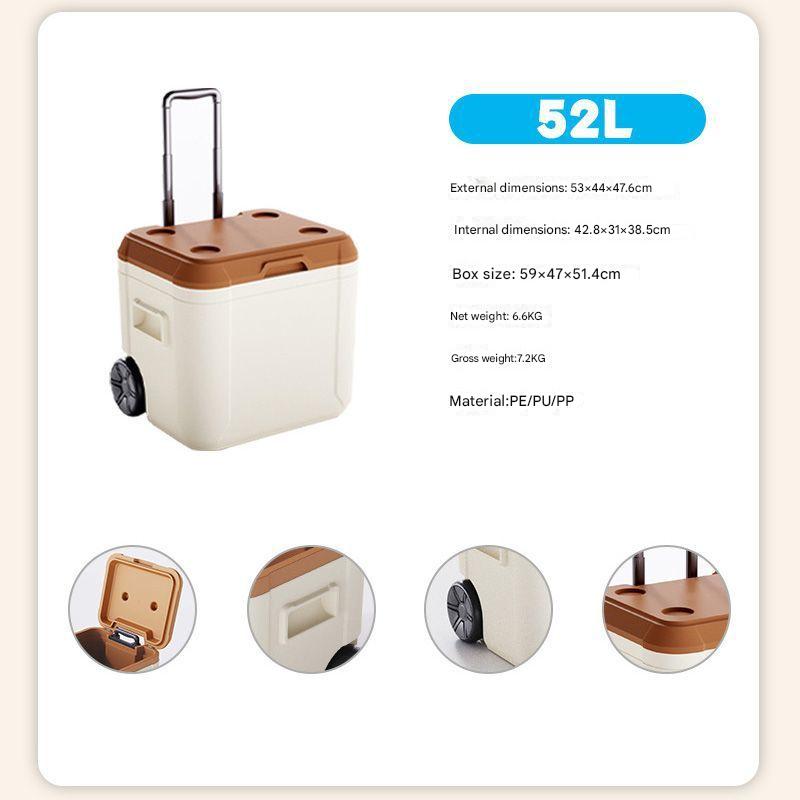 52L coffee color tie rod (pu) refrigerated for 72 hours