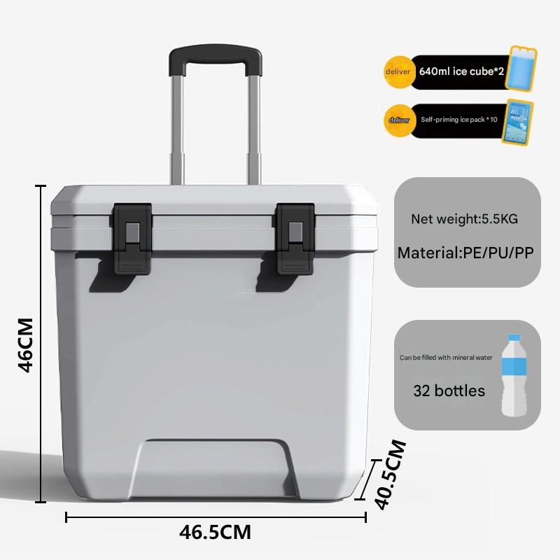 38L white tie rod (pu) refrigerated for 48 hours