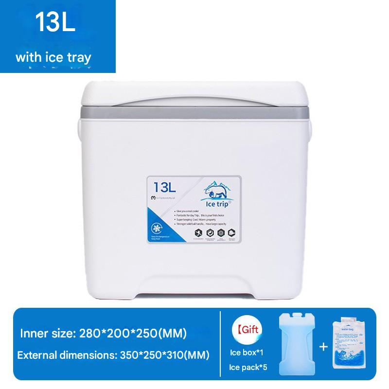 13L white pu cold insulation for 48 hours   ice brick ice bag