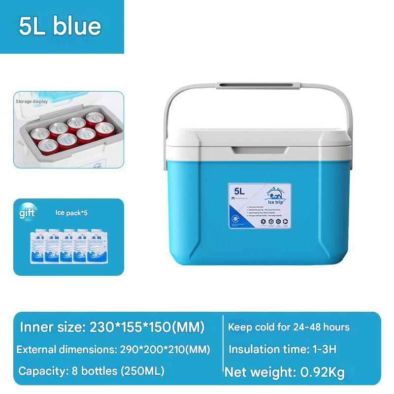 5L blue (pu) cold insulation for 48 hours   ice pack