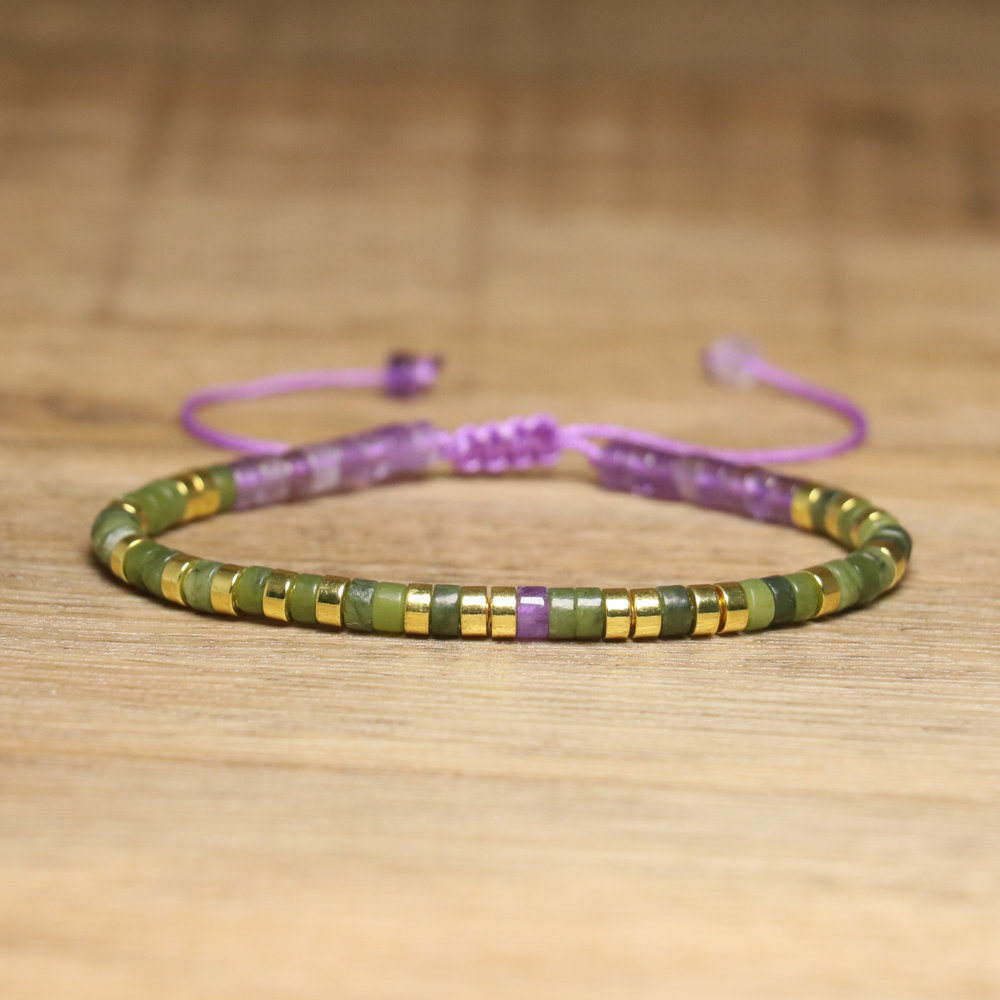 66:66 amethyst olive green