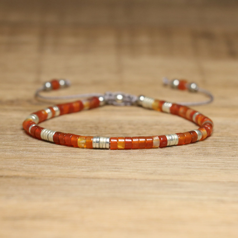 76:76 red agate set