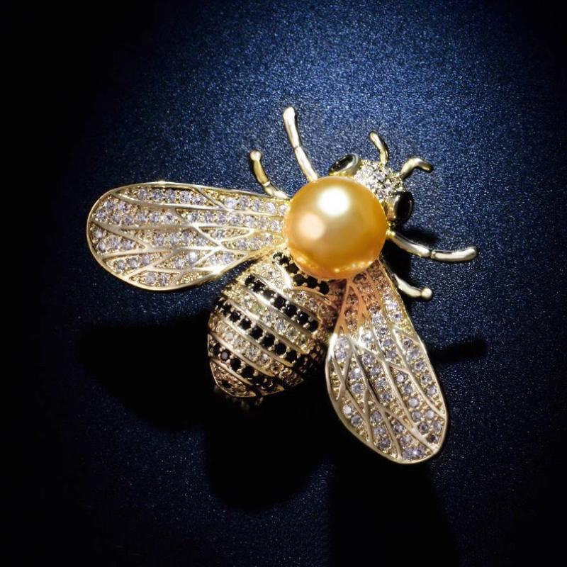 2:Golden bee-yellow pearl