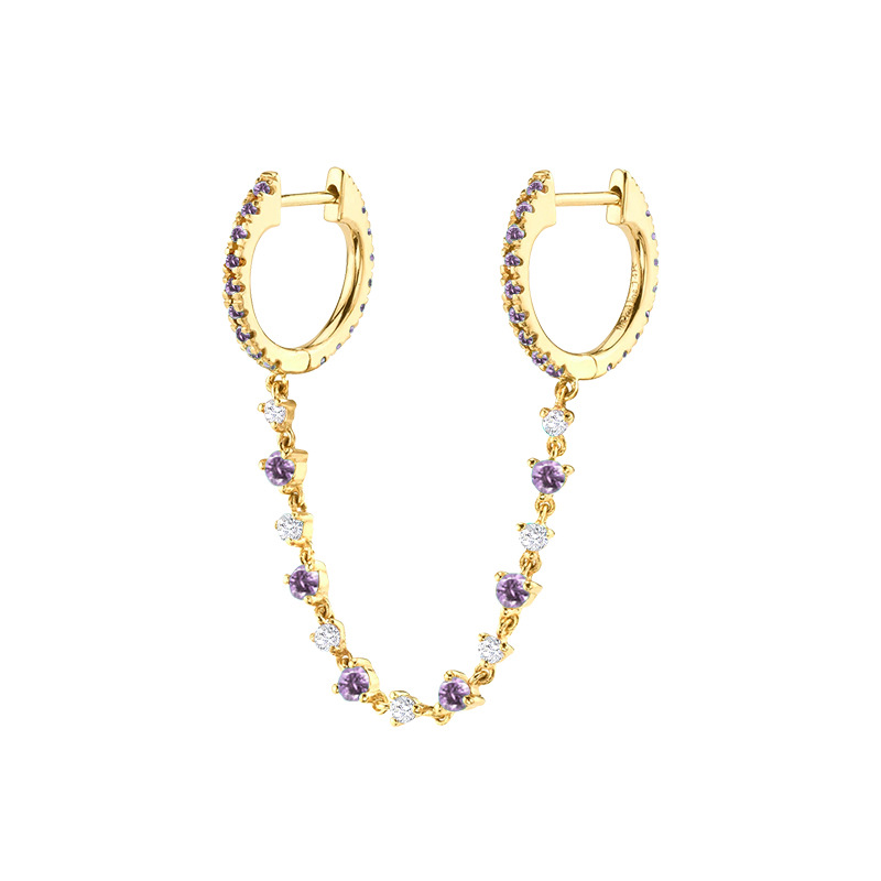 12:Purple gold (single double circle)