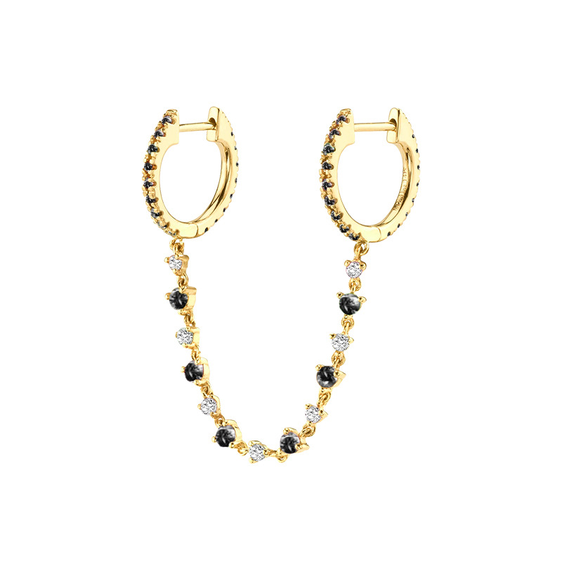 15:Black gold (single double circle)