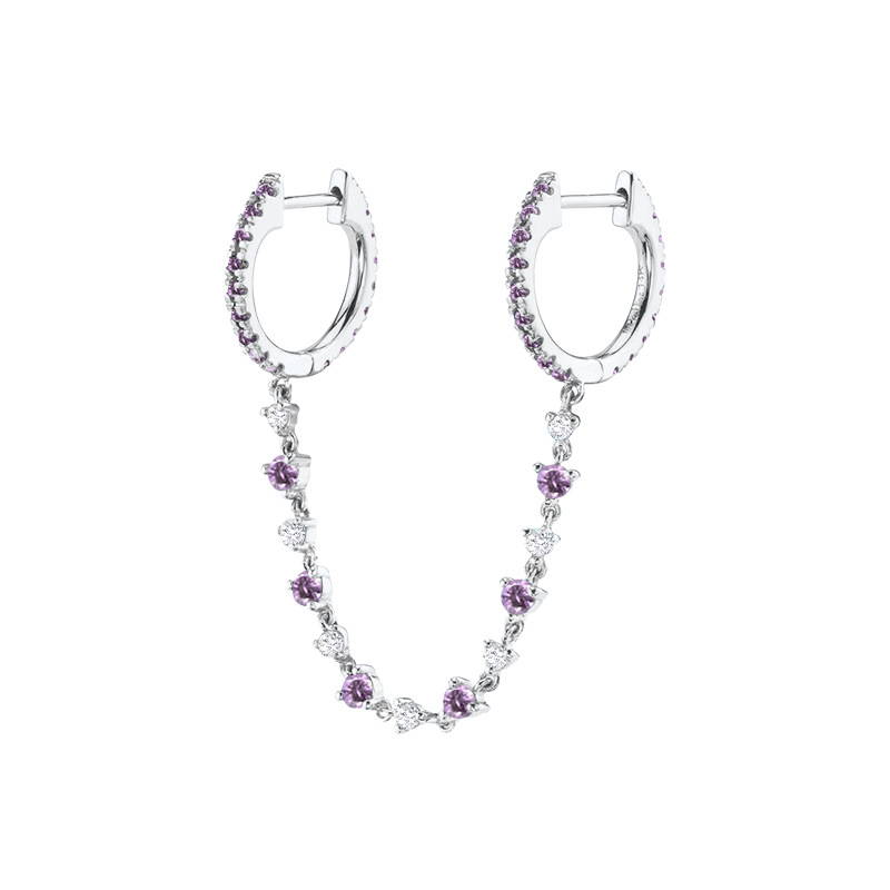 19:Purple silver (single double circle)