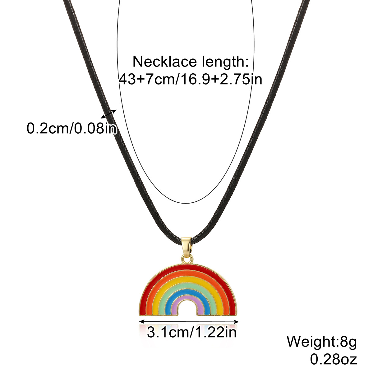 3:N2305-49 Wax Line Rainbow