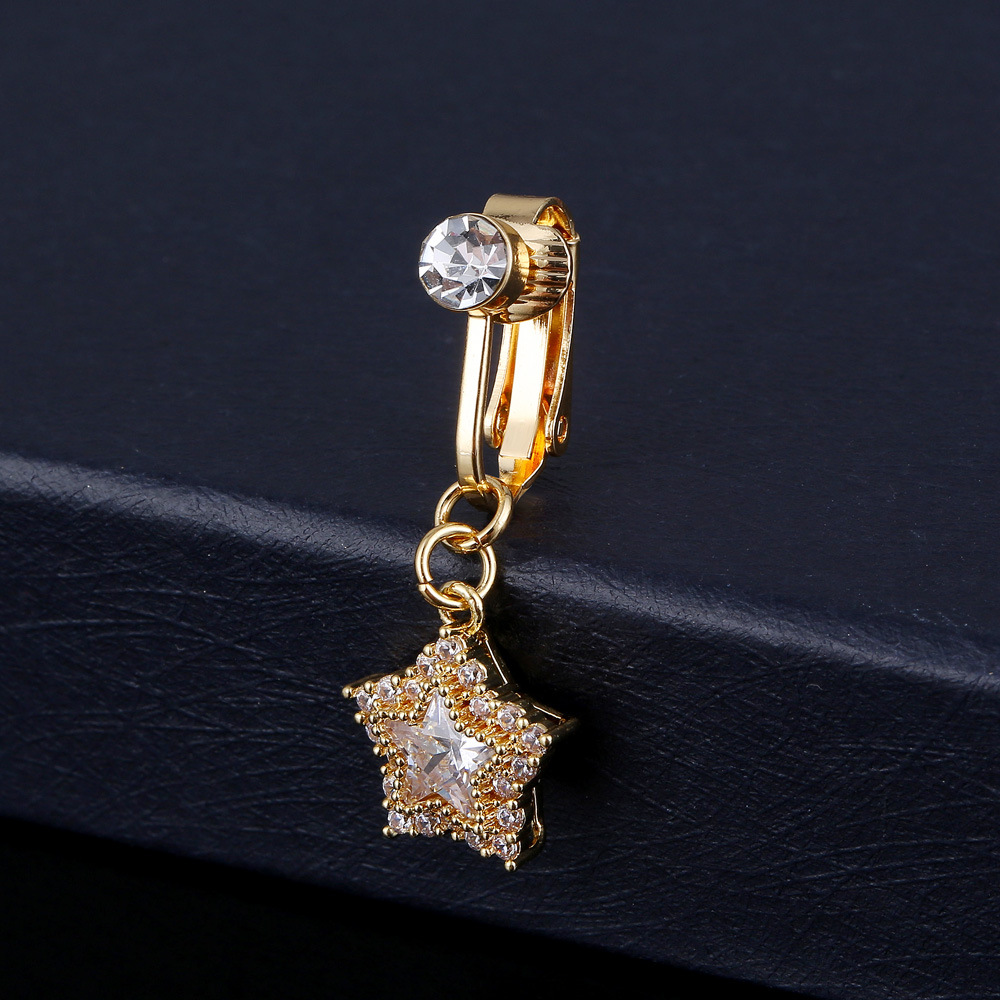 2:Five-pointed star gold