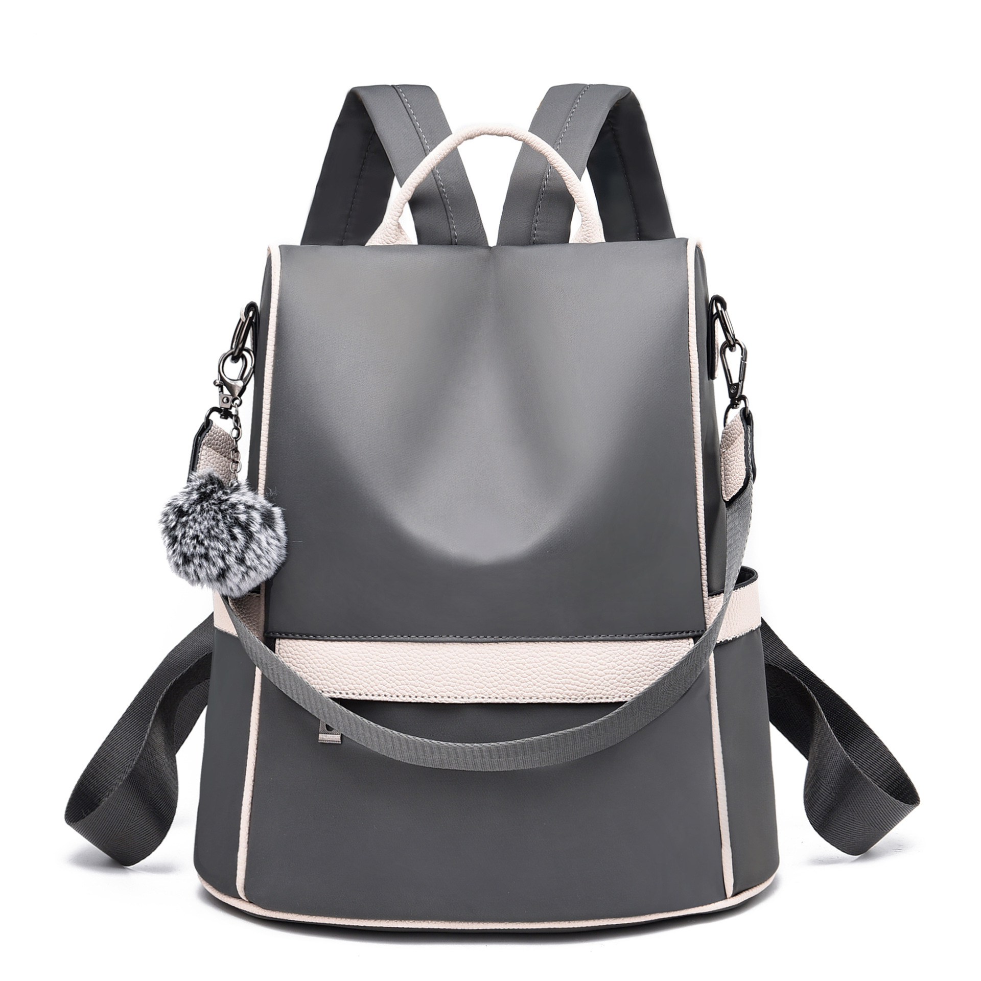 Pressure relief belt - gray and white