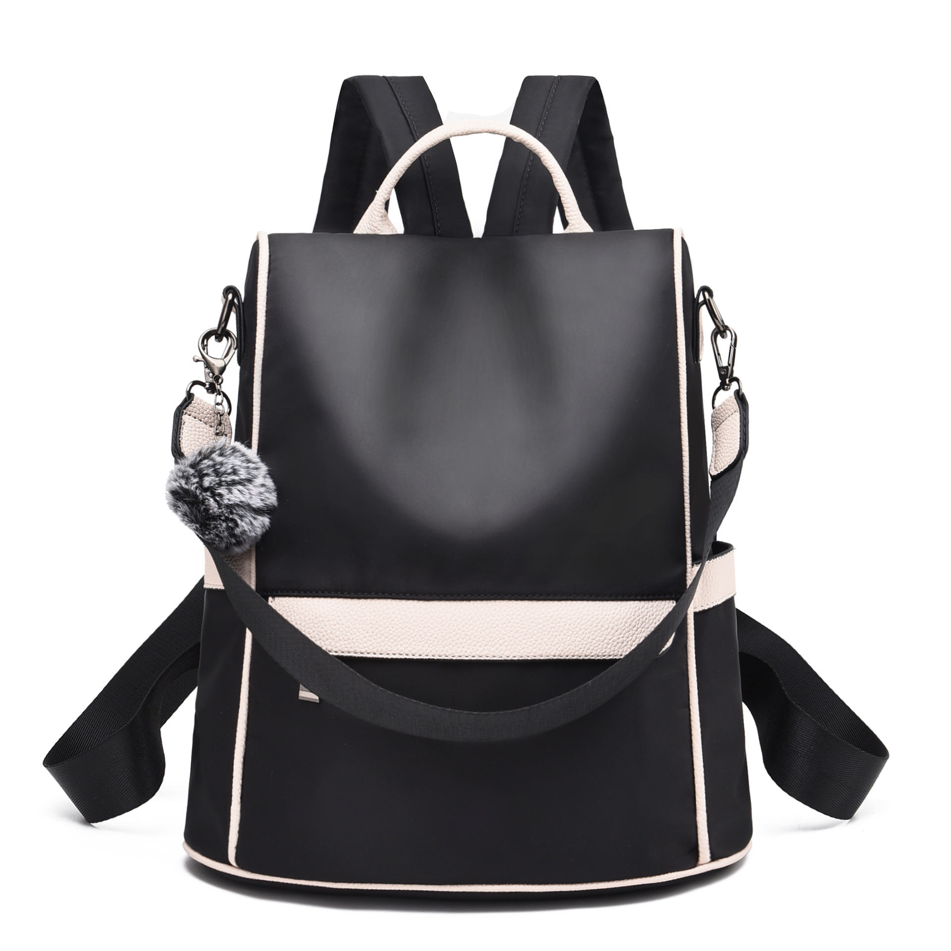 Large pressure relief belt-black and white