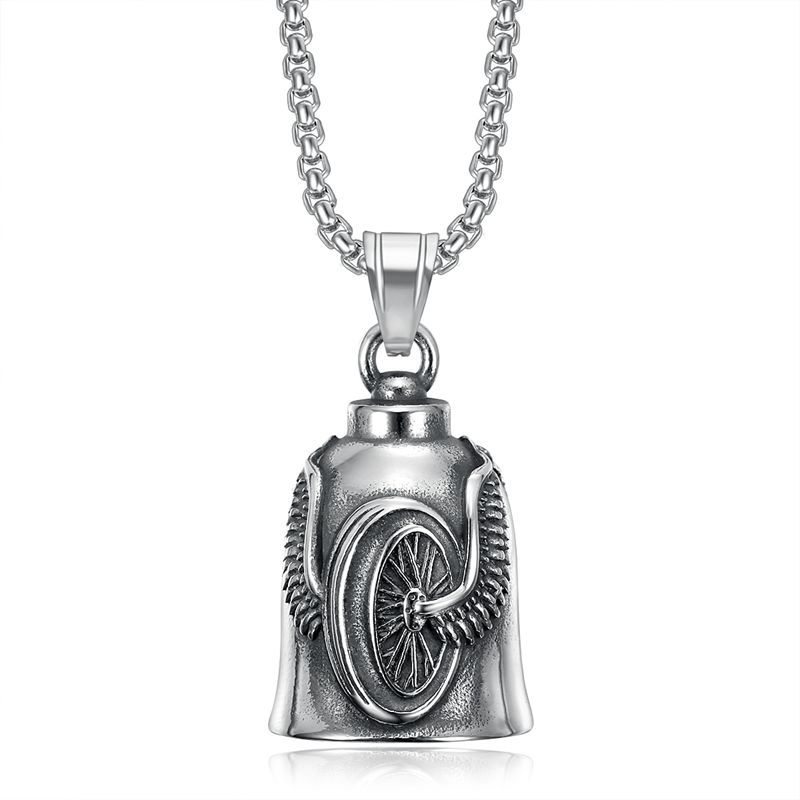 1:Steel color single bell