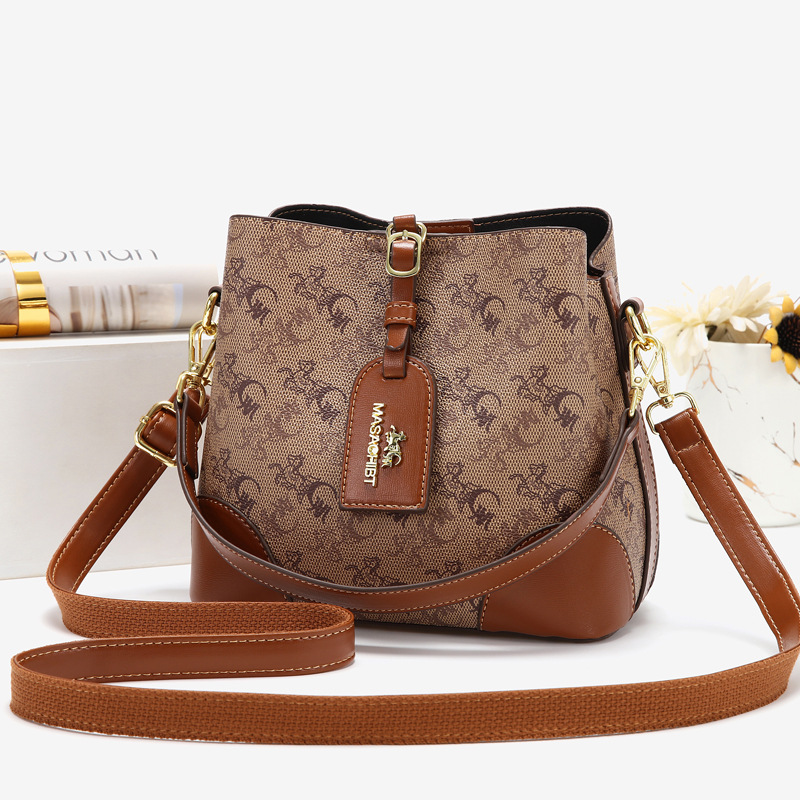 Horse-drawn carriage-brown