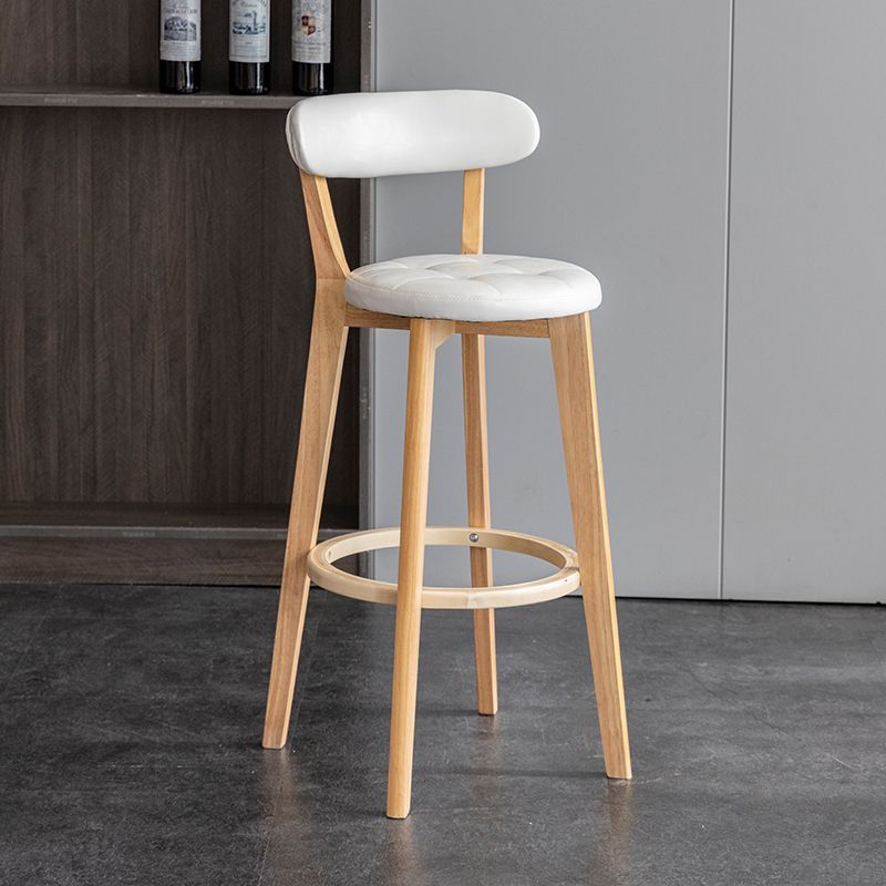 White oil wax skin  log stand