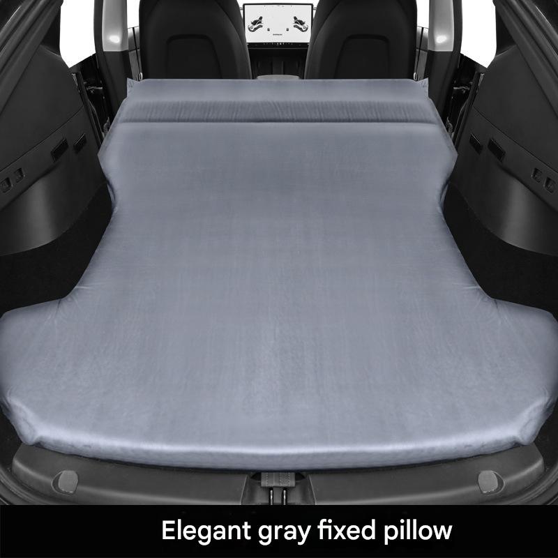 For Tesla Y [elegant gray] flat fixed pillow/air pump