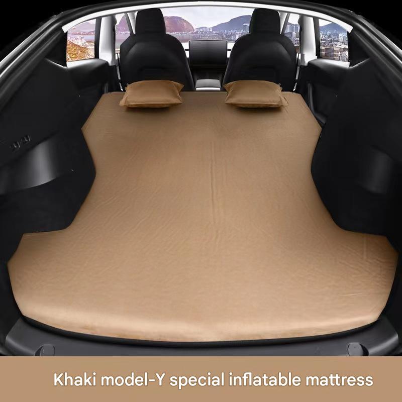 For Tesla Y [khaki] flat activity pillow/air pump