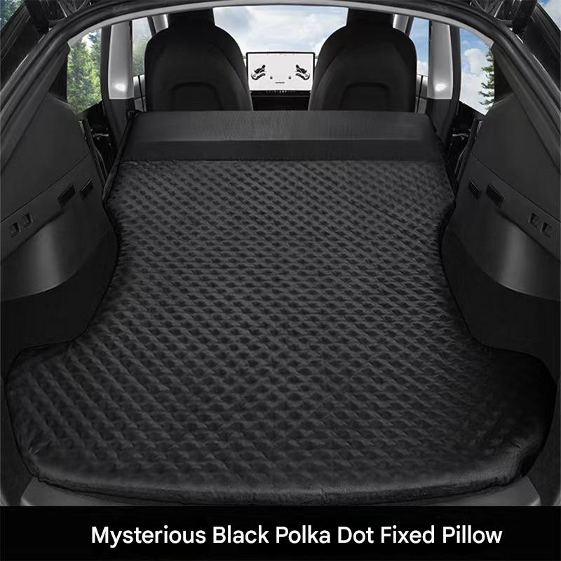 For Tesla Y [mysterious black] wave point fixed pillow/air pump