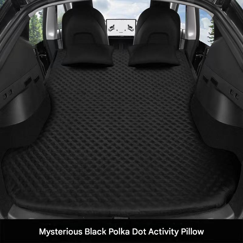 For Tesla Y [mysterious black] wave point activity pillow/air pump