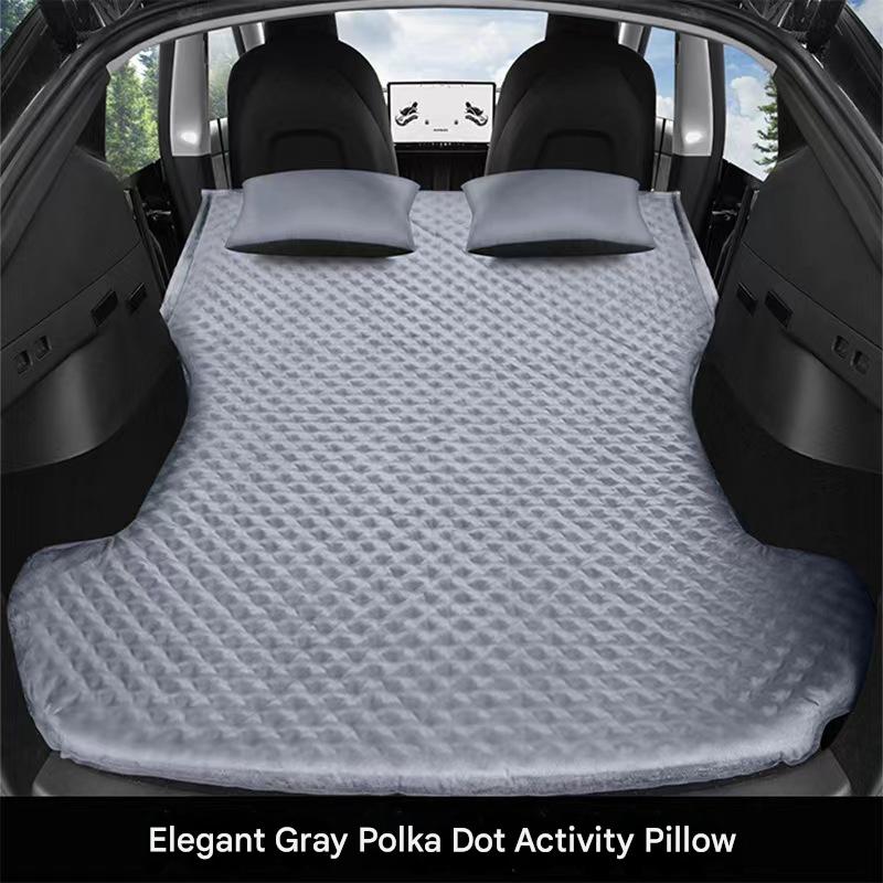 For Tesla Y [elegant gray] wave point activity pillow/air pump