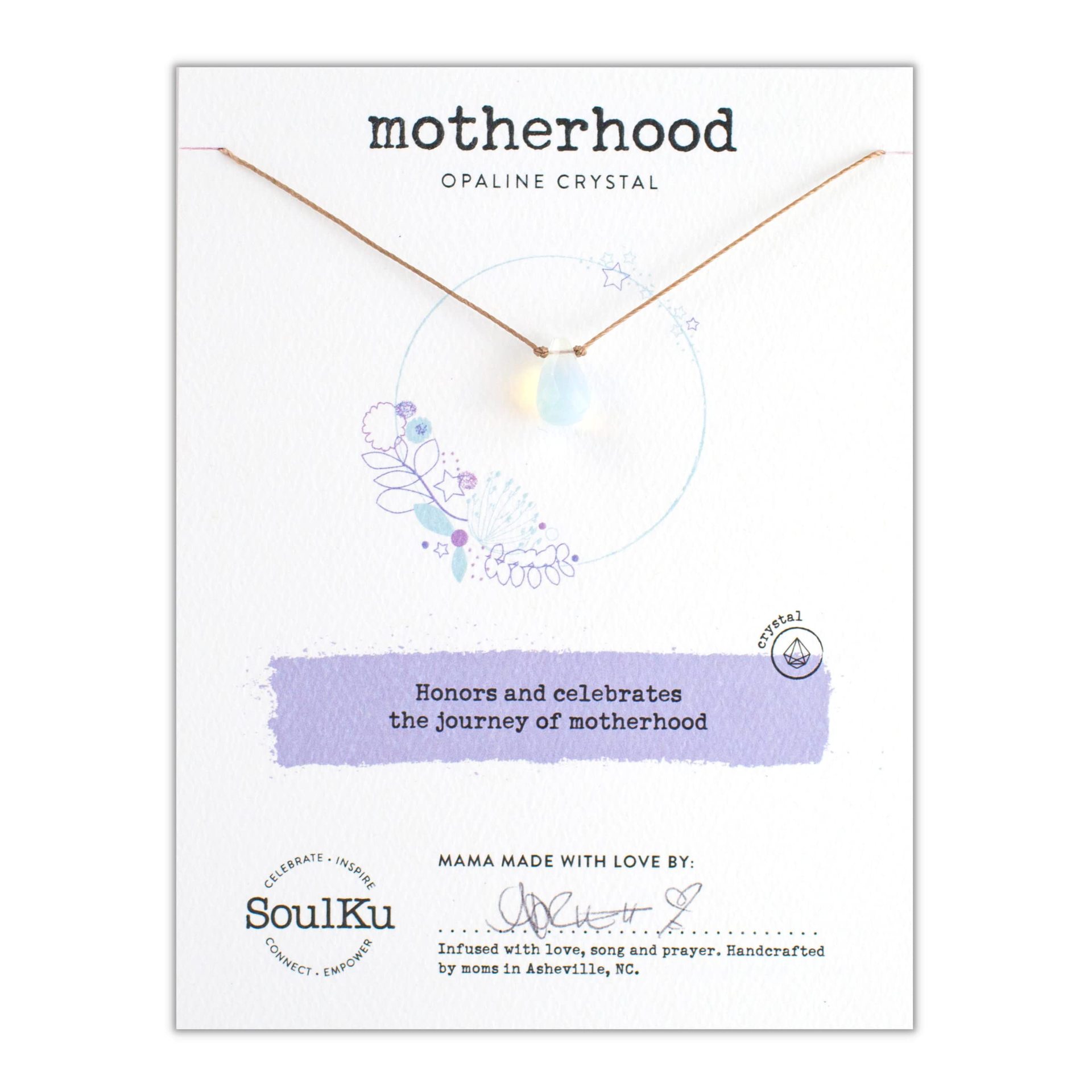 6:Opal water drop necklace   card