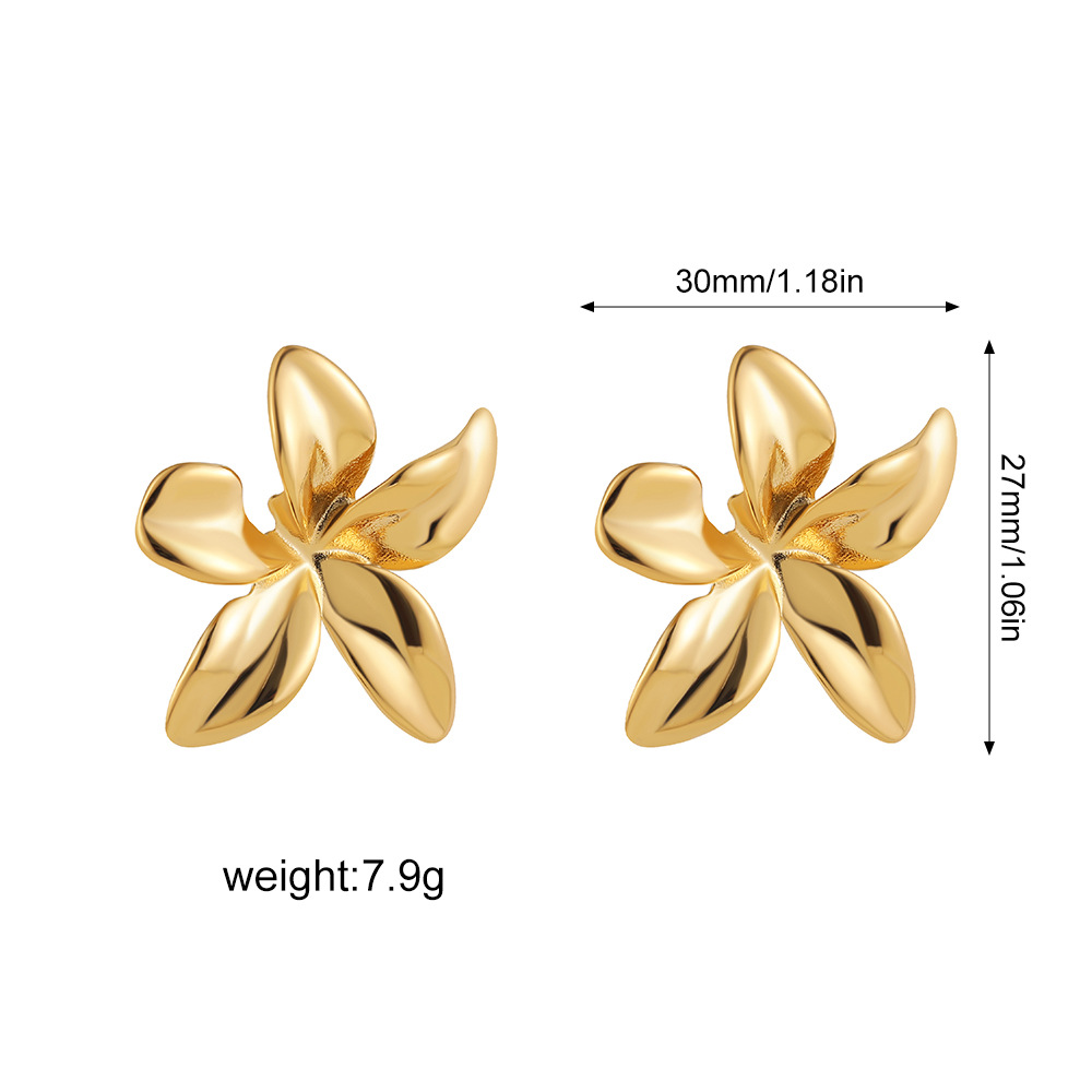 11:Golden five-petal flower