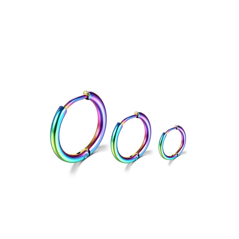 17:12mm coil earrings color