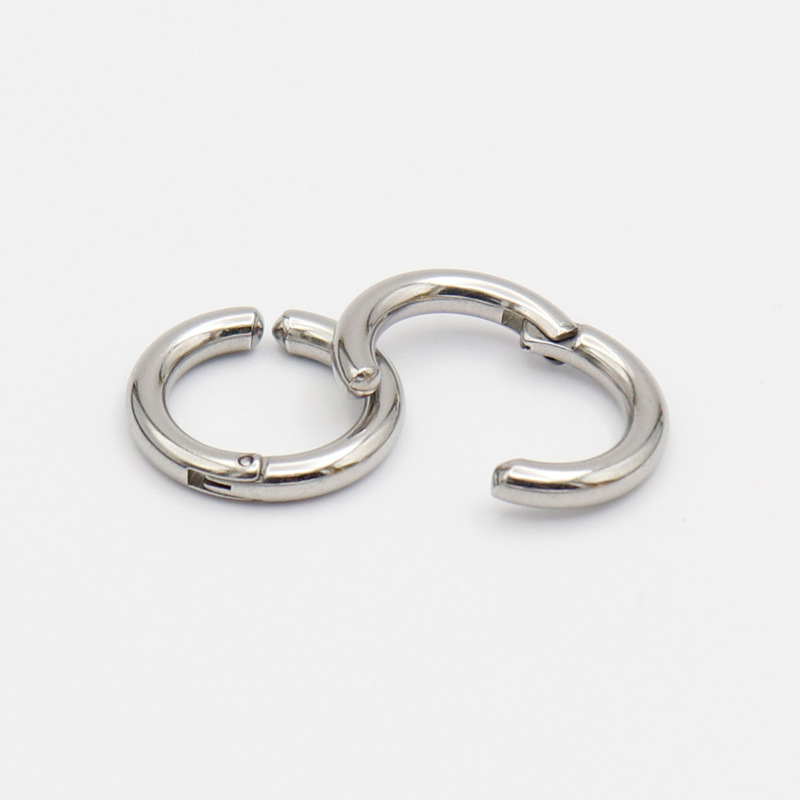 4:16mm ear clip steel color