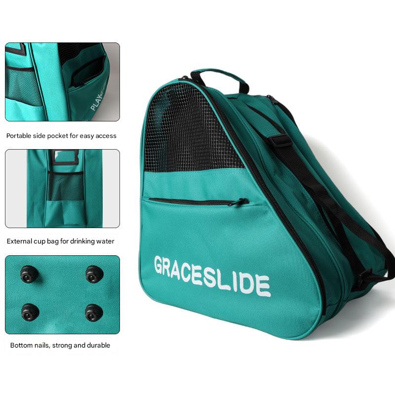 Green three-layer bag