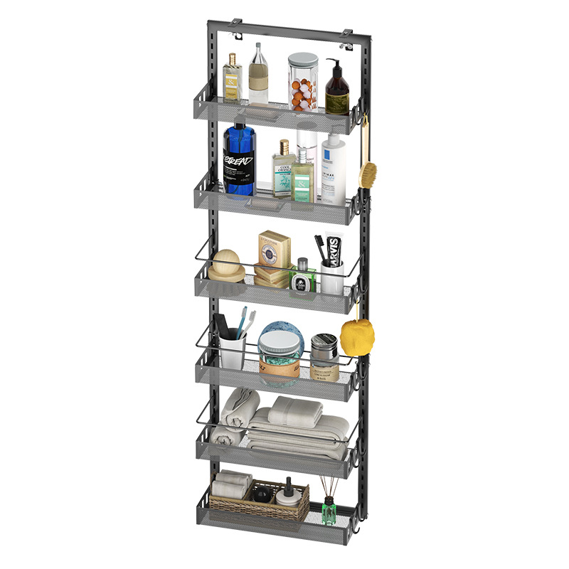 Black 6-layer mesh basket/43*18*130CM