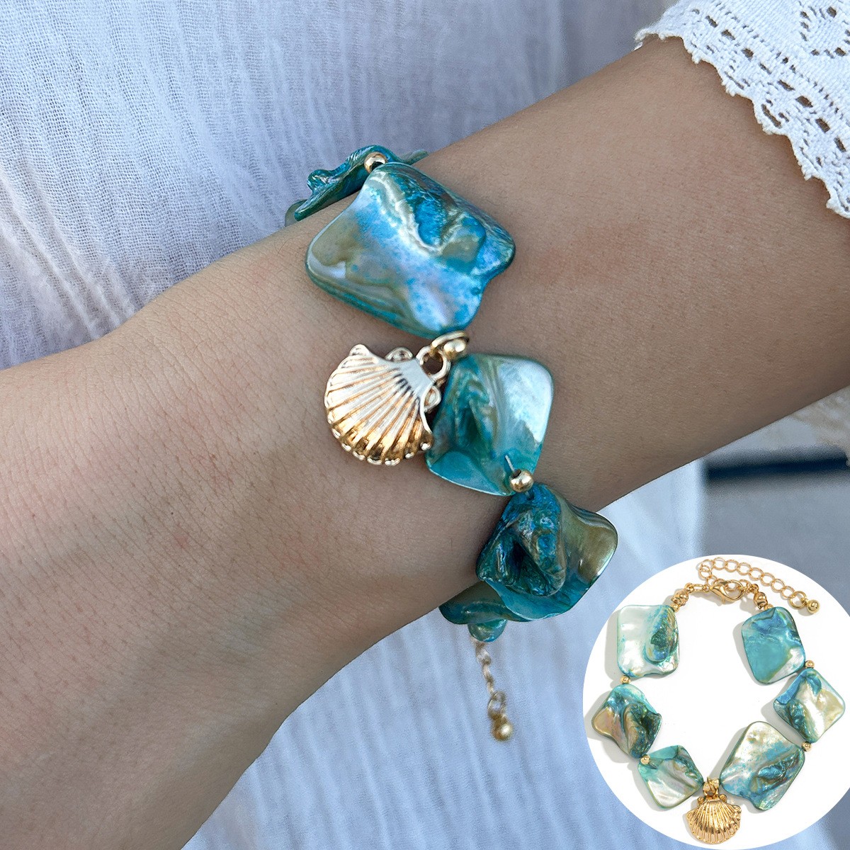 19:Bracelet Blue 2488