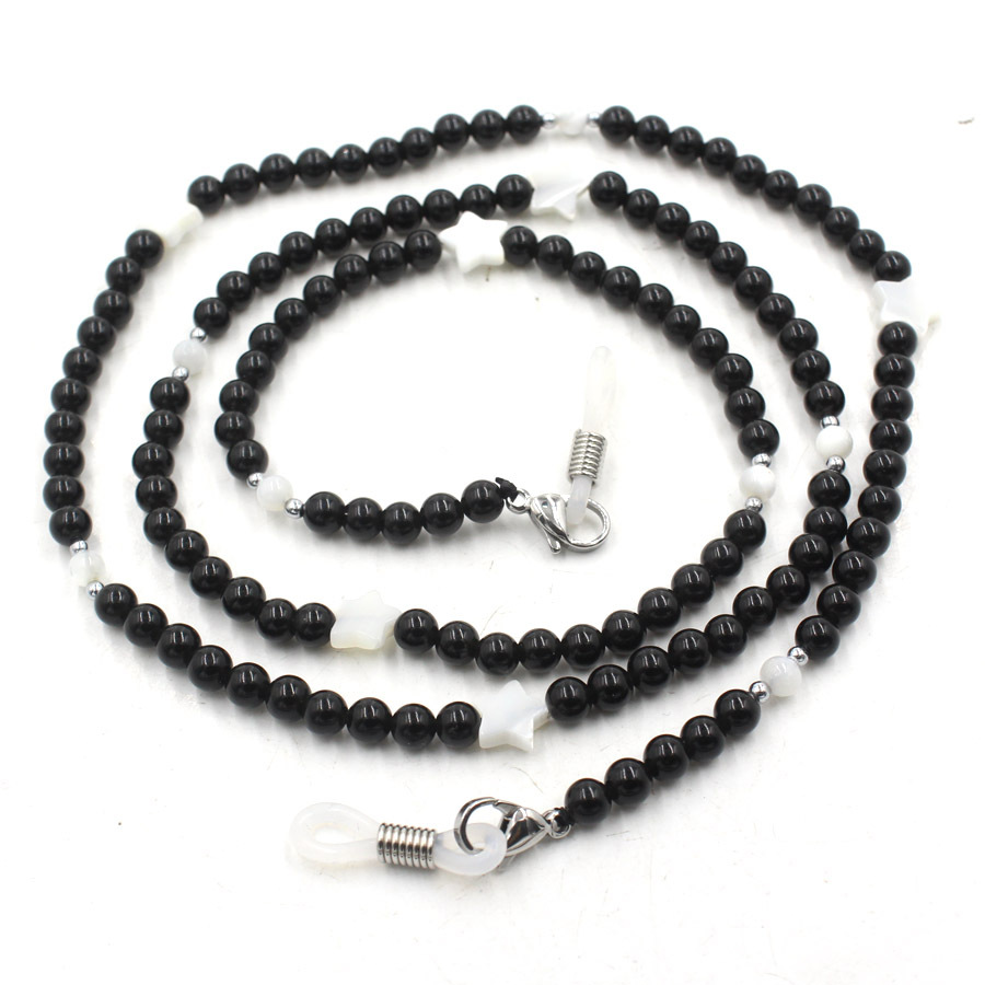 4 Schwarzer Obsidian