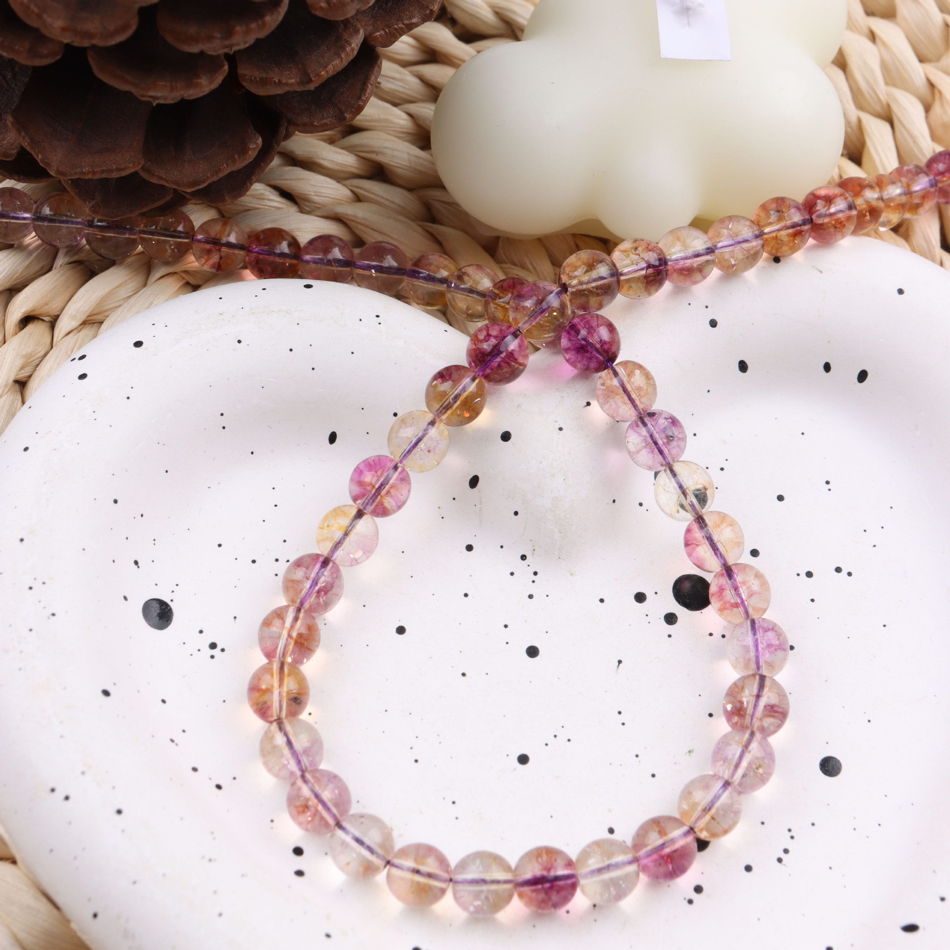 purple About 35 pieces of 10mm each