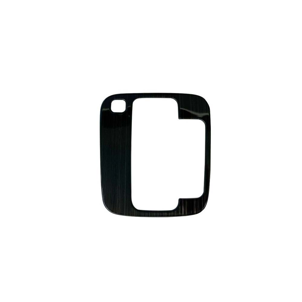 Black titanium mirror brushed
