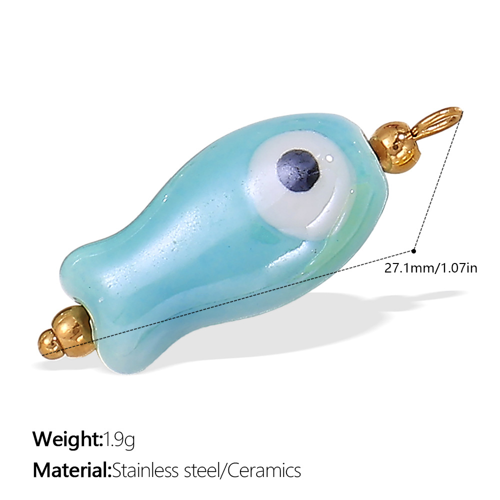 4:Pj357lbg light blue ceramic pendant