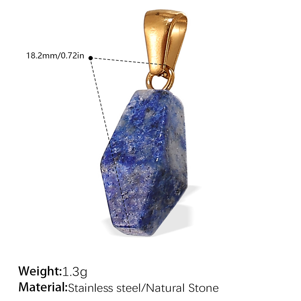 16:Pj470nbg tibetan lapis lazuli pendant