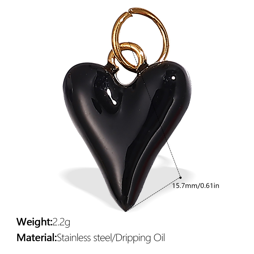 Pj401bkg black oil drop pendant