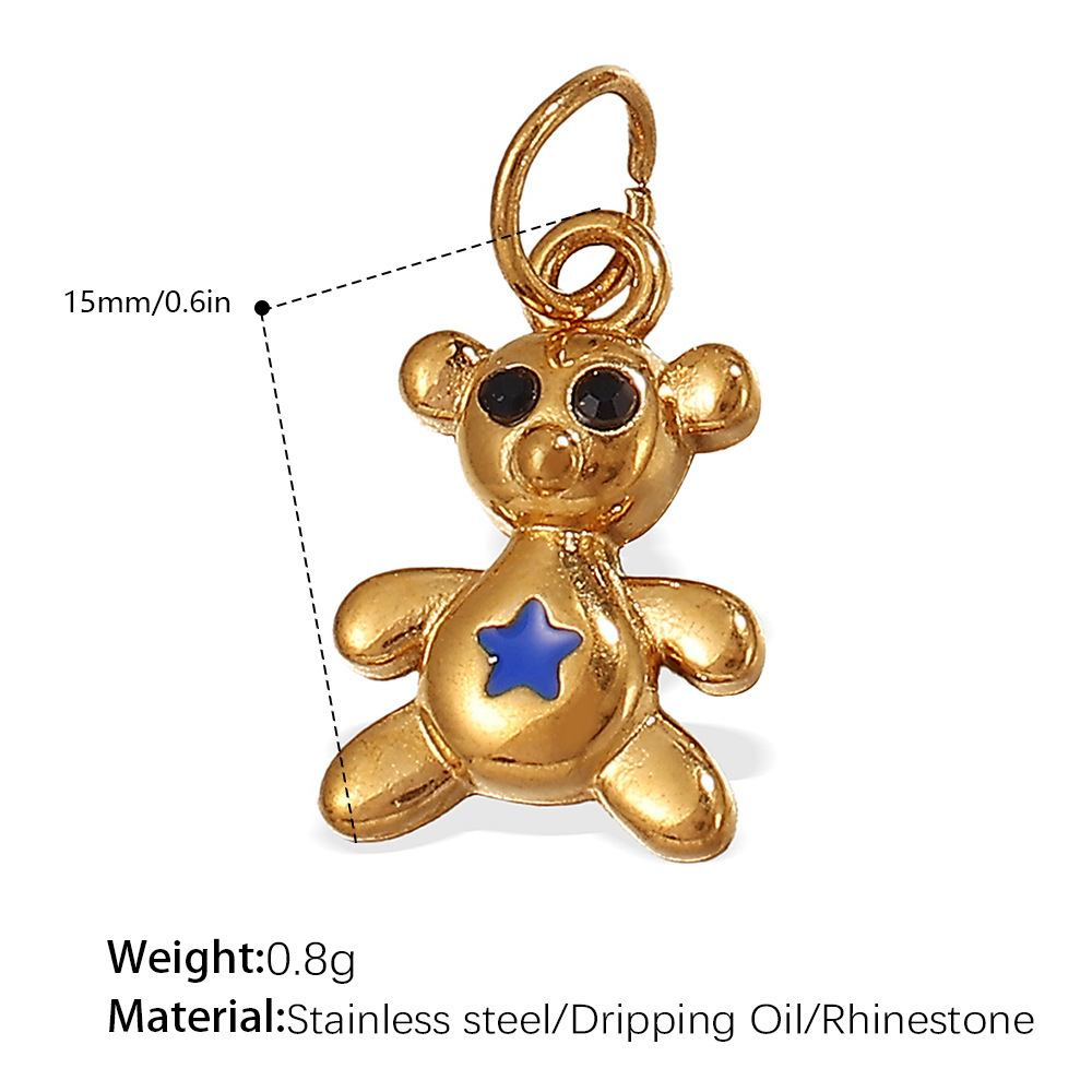 1:PJ547BEG蓝滴油金色吊坠